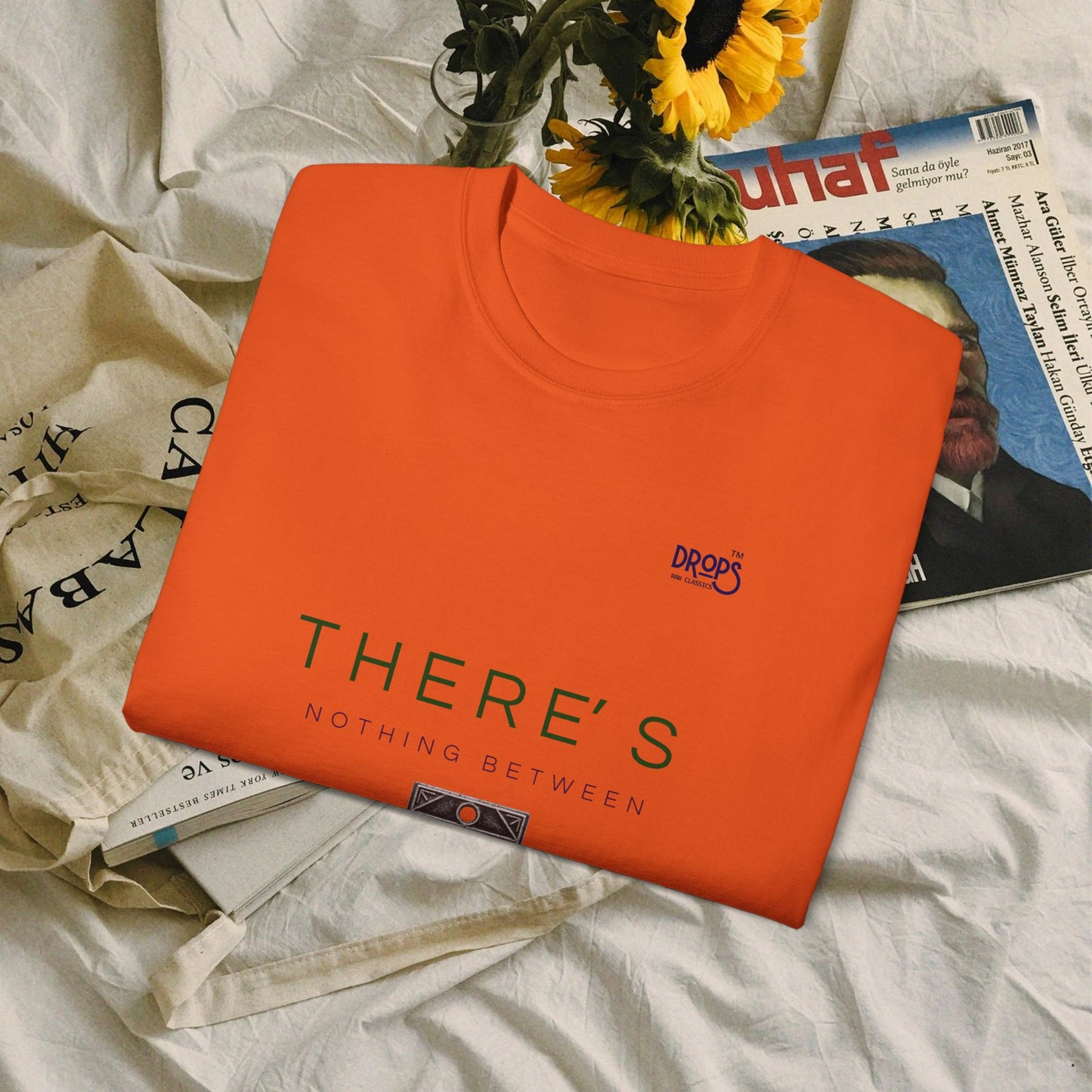Unisex Ultra Cotton Tee - "There's Nothing Between Screens, Dreams & Fantasy" T-Shirt - Perfect for Dreamers and Creatives_ 07 May 2025_ 001