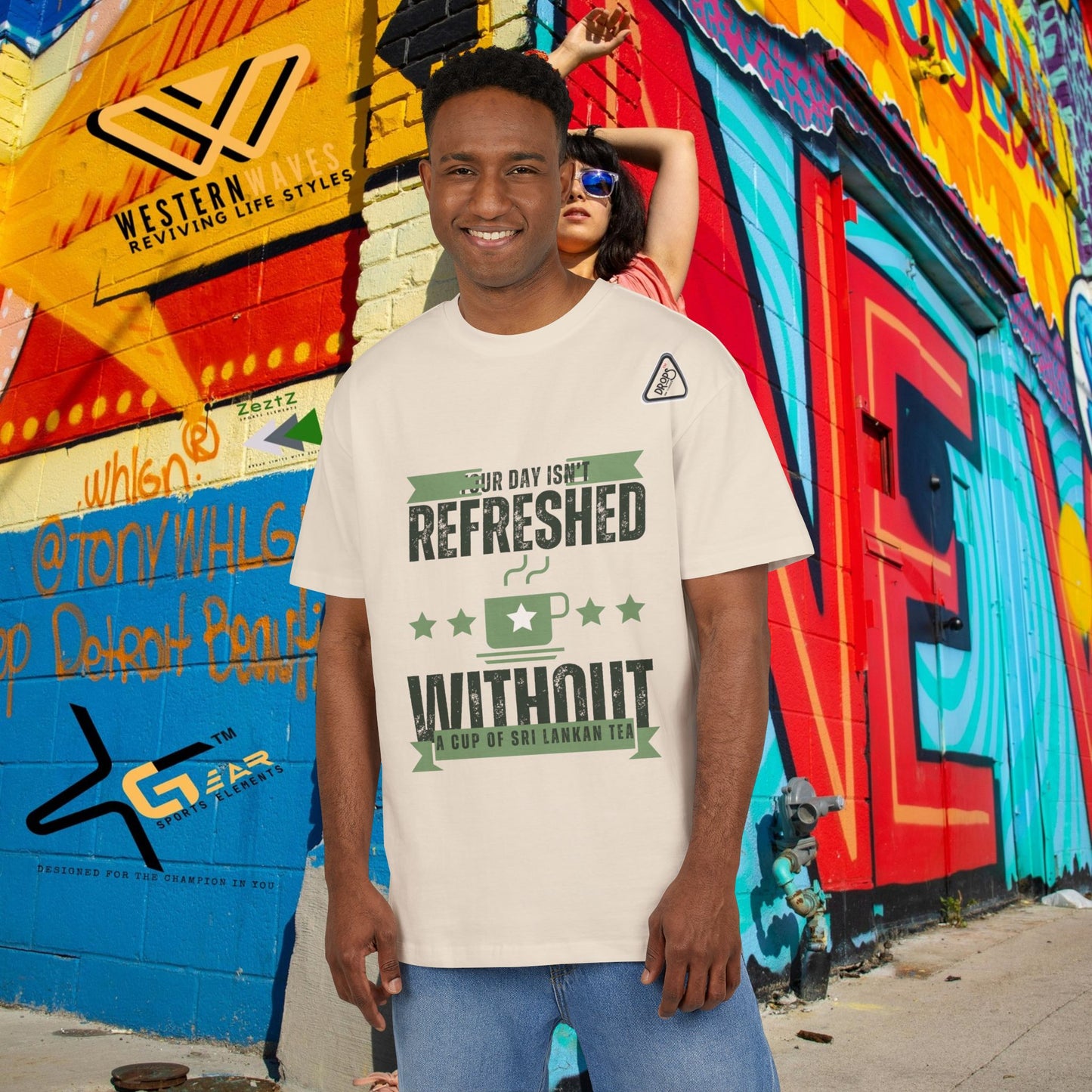 Unisex Oversized Tee_ N6+ Series USOSTEE PT2WW005_ Limited Edition by WesternWaves