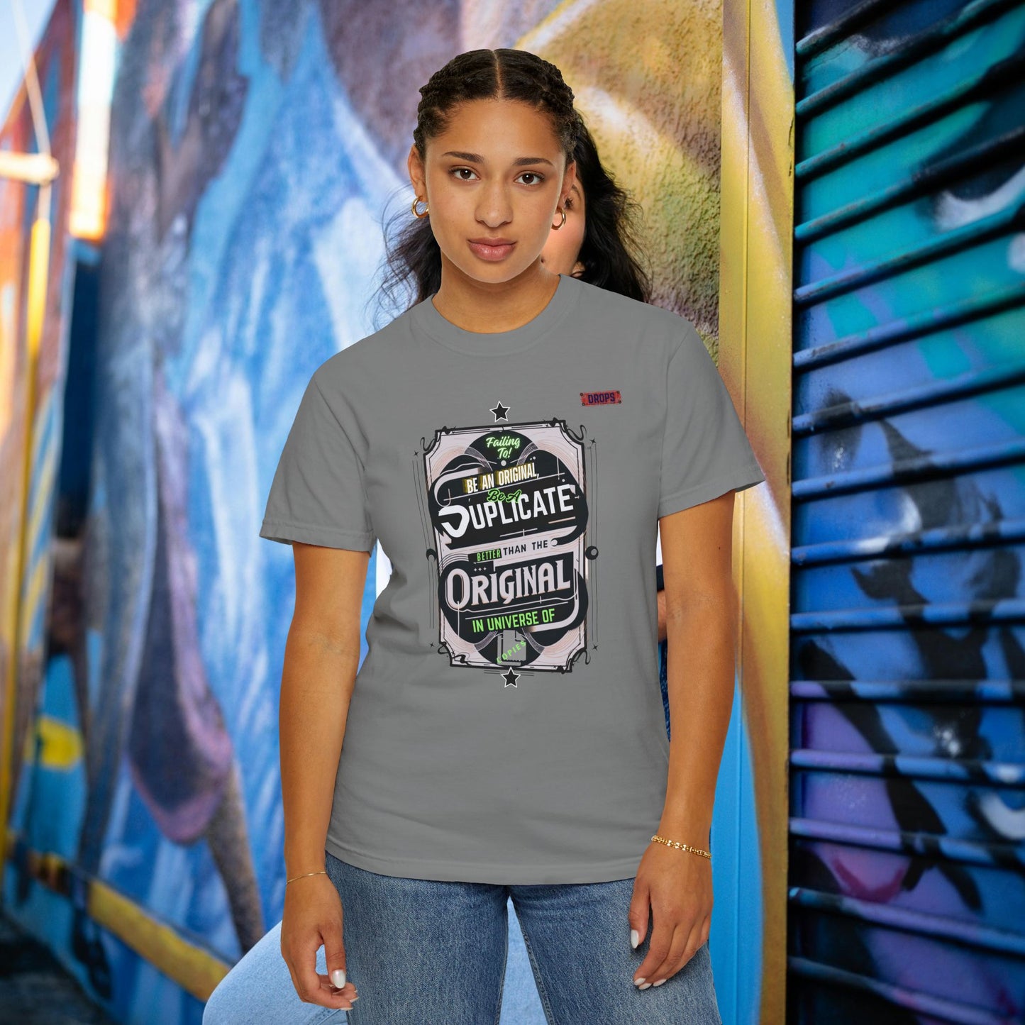 unisex garment-dyed t-shirt_ 09 July 2025_ Limited Edition Everyday Casual Wear by WesternWaves: