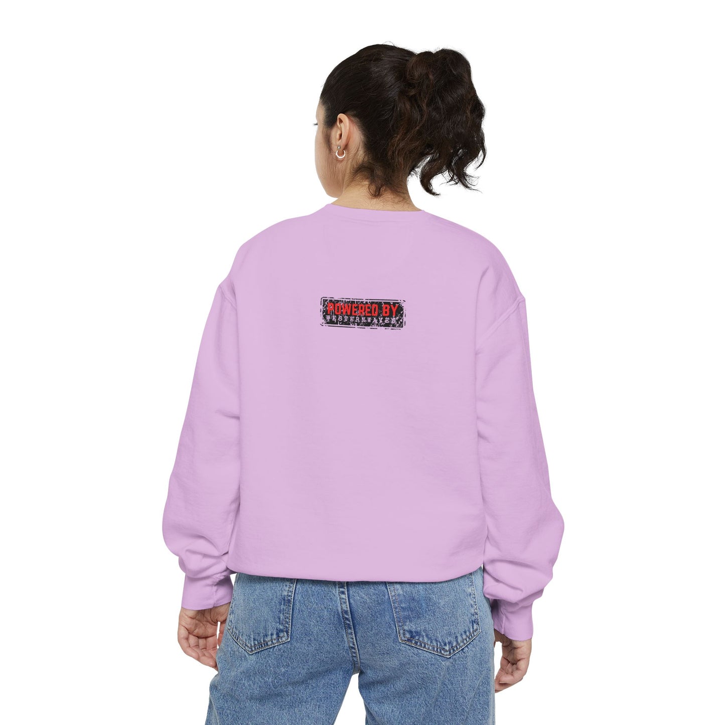 Motivational Unisex Garment-Dyed Sweatshirt, Cozy Pullover, Rise and Shine Apparel, Gift for Her, Inspirational Clothing