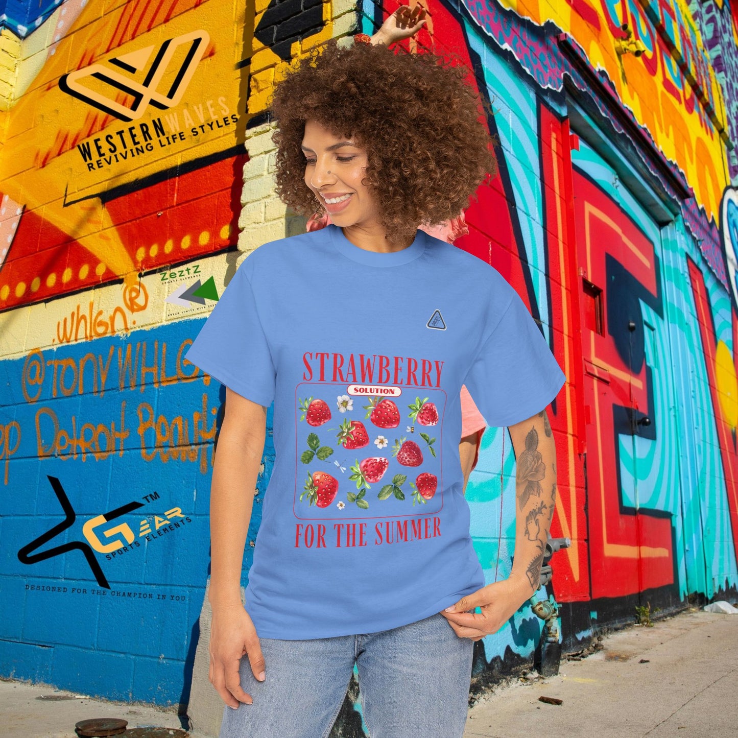 Unisex Heavy Cotton Tee_ N6* Series USHCTEE PT2WW004_ Limited Edition by WesternWaves_