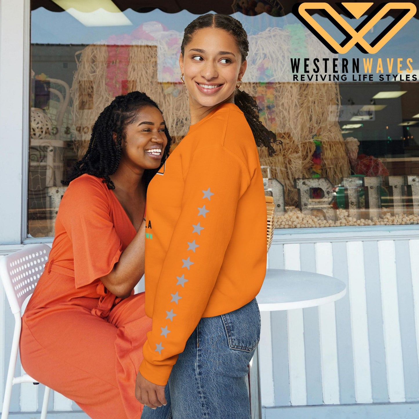 Unisex Heavy Blend™ Crewneck Sweatshirt_ N2 Series UHBCSS PT2WW007_ Limited Edition Pure Luxury  By WesternWaves: