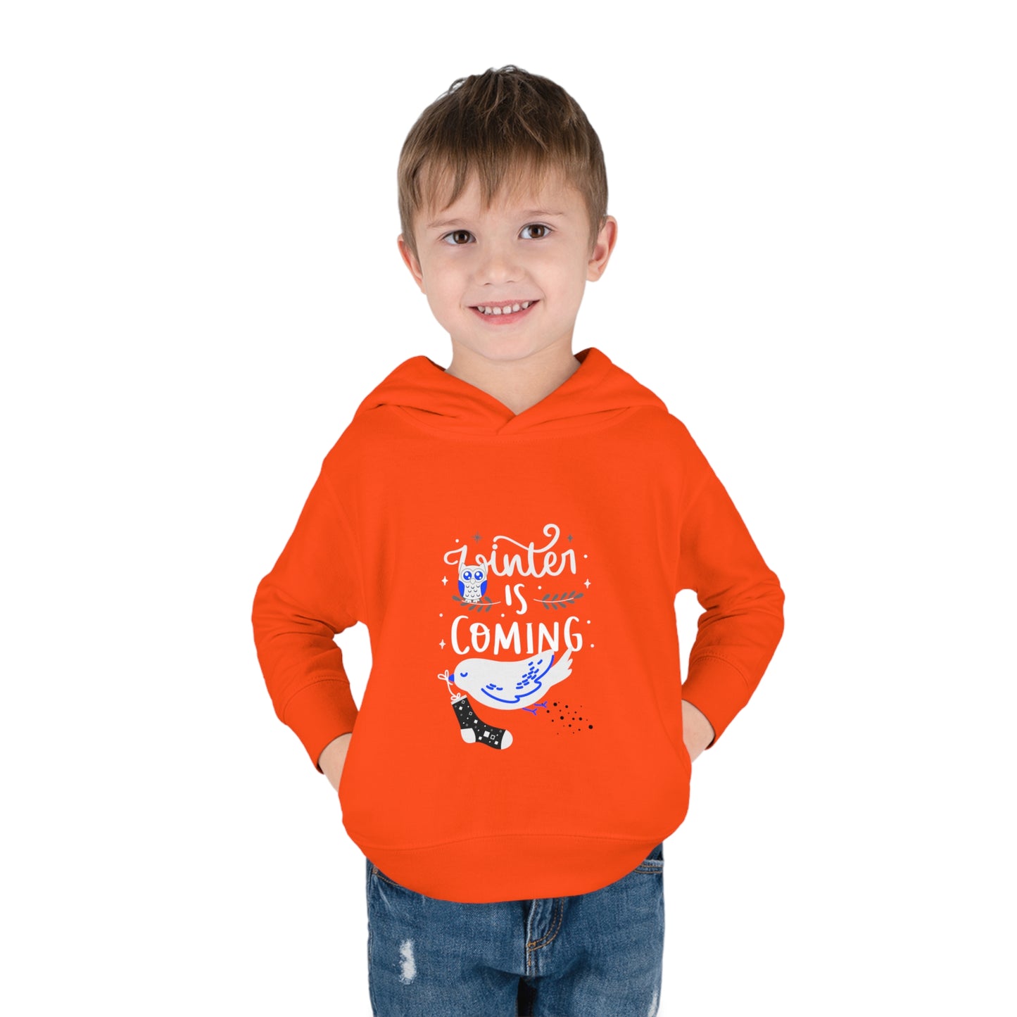 Toddler Pullover Fleece Hoodie – N2 Series SPW TPOFH PT2WW002_– Cozy, Durable & Personalized Limited Edition by WesternWaves: