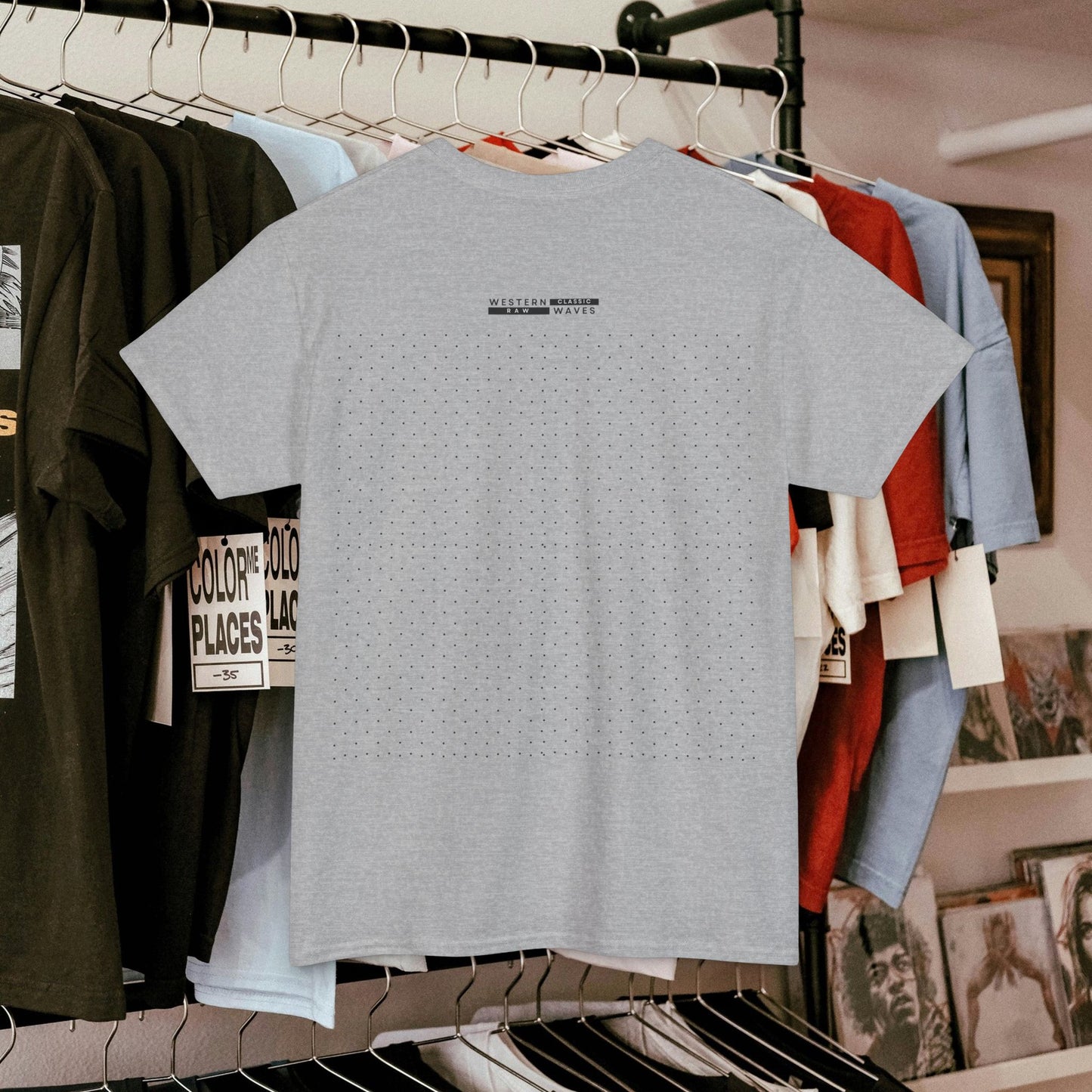 Unisex Heavy Cotton Tee_ N6* Series USHCTEE PT2WW004_ Limited Edition by WesternWaves_