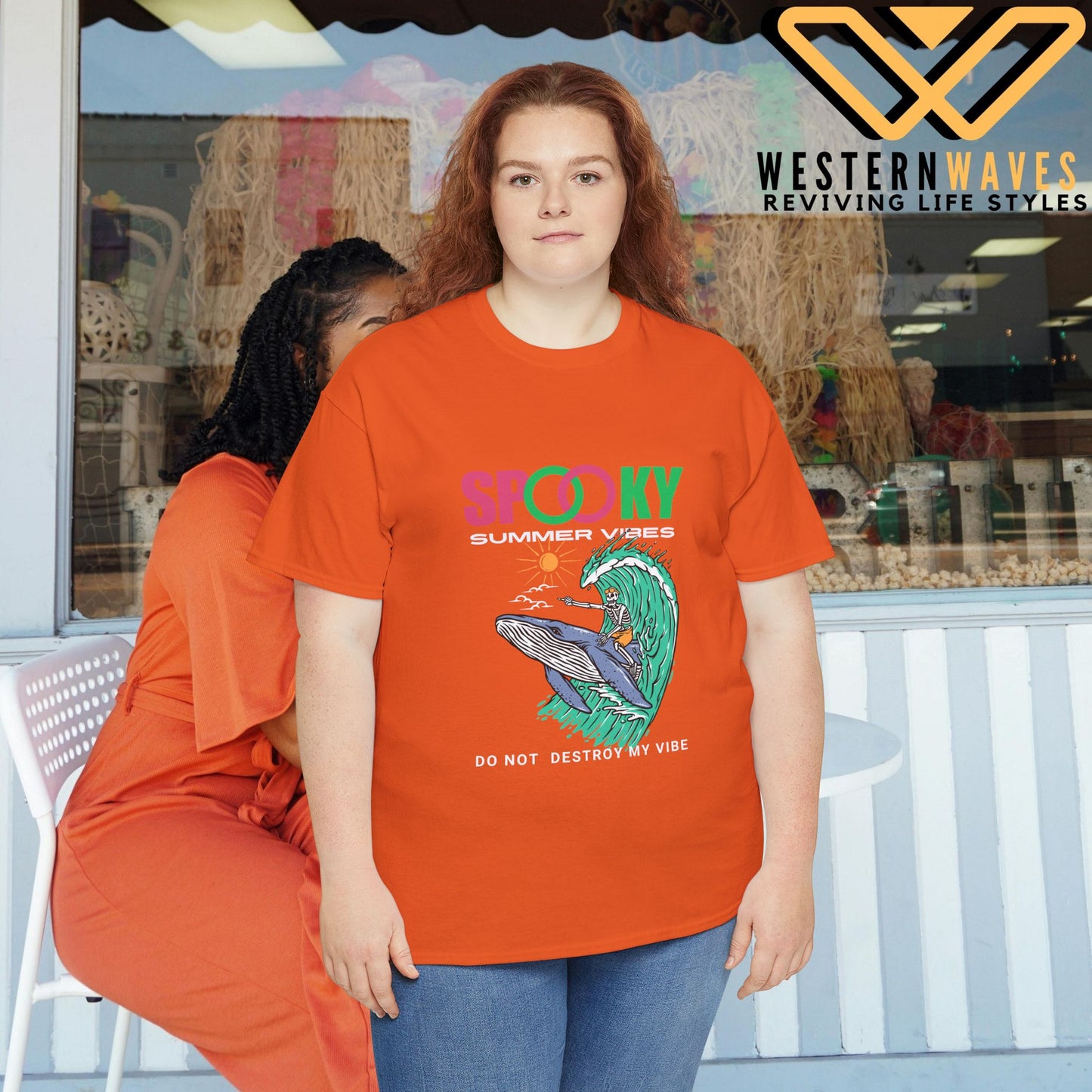 Unisex Heavy Cotton Tee_ Crafted from premium 100% cotton_ N2 Series SPW UHCT PT2WV009_ Limited Edition Epitome of Comfort & Durability by WesternWaves: