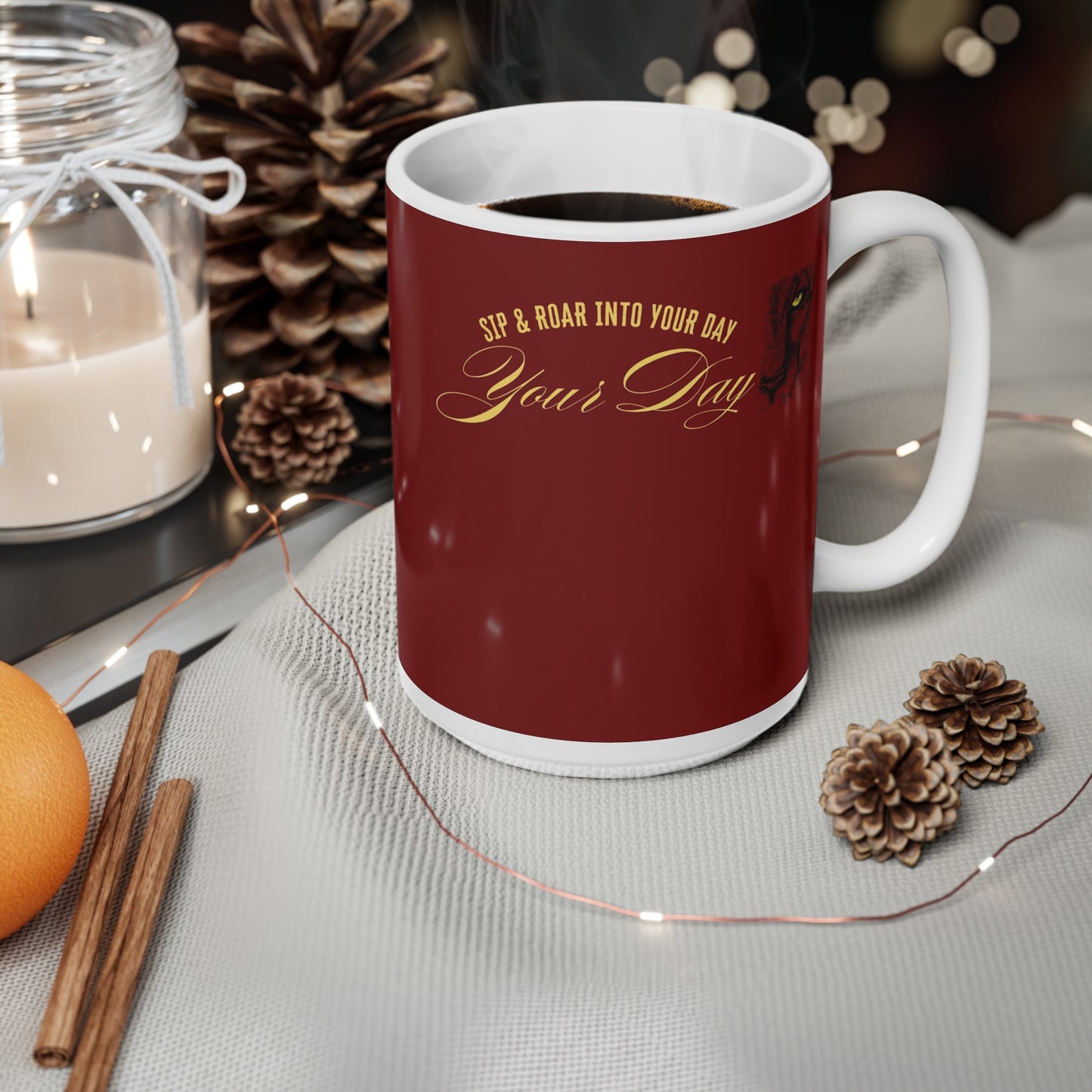Ceramic Coffee Mug 11oz & 15oz_ N7+ Series CCMUG11&15OZ PT2WW001_ Limited Edition Colourful Ceramic Mug for Home & Office by WesternWaves: