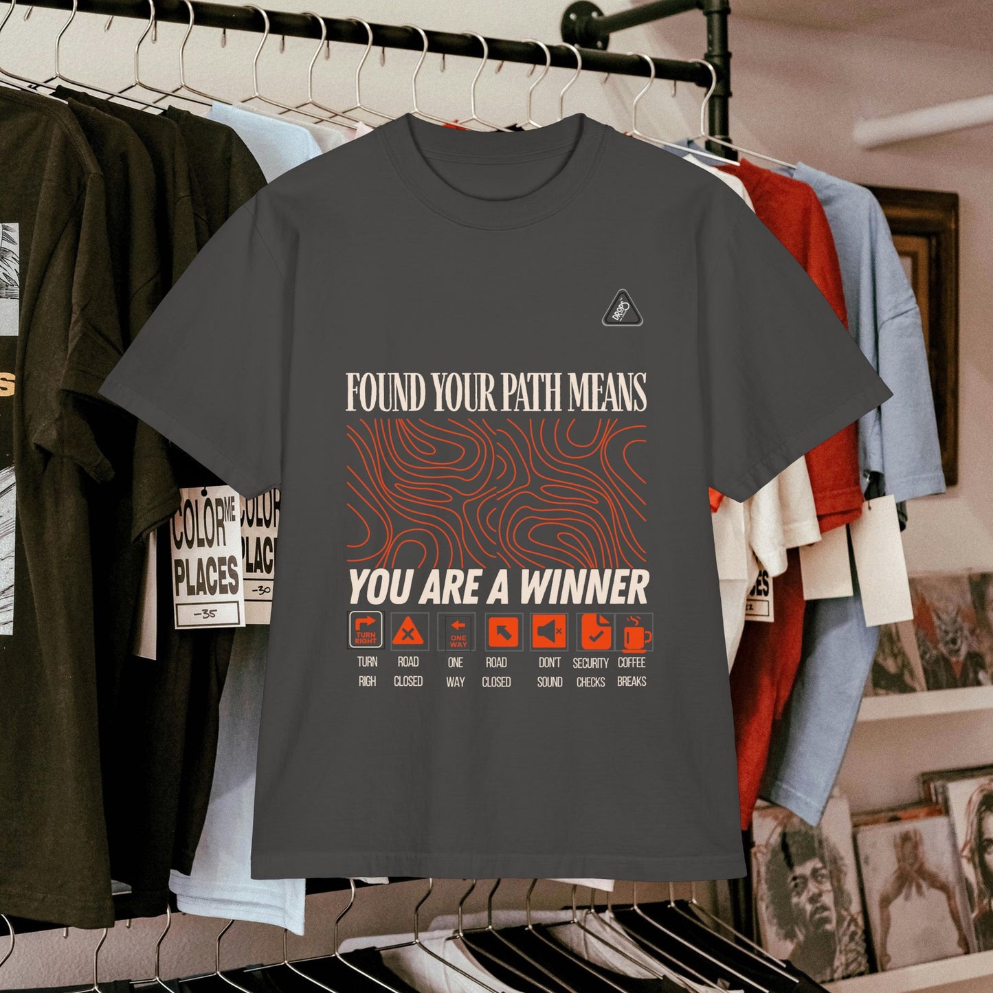 Unisex Garment-Dyed T-shirt_ N3+ Series USGDTS PT2WW005_ Comfort Colors 1717_ Limited Edition Fusion of Style by WesternWaves: