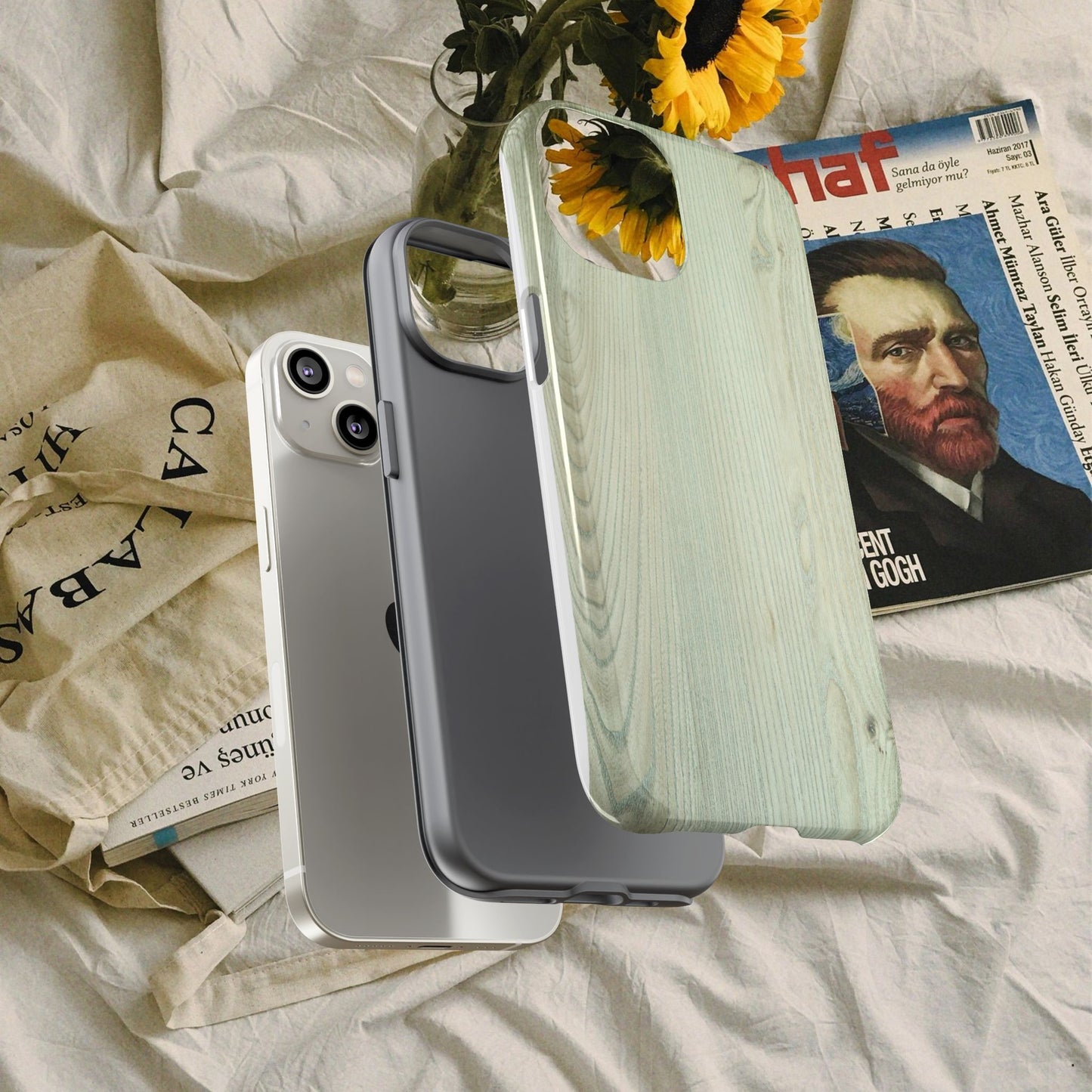 Tough Cases_ iPhone Case_ Series N8+ TCPCASE PT2WW005_ Limited Edition  Wooden Grain Phone Case for iPhones by WesternWaves_