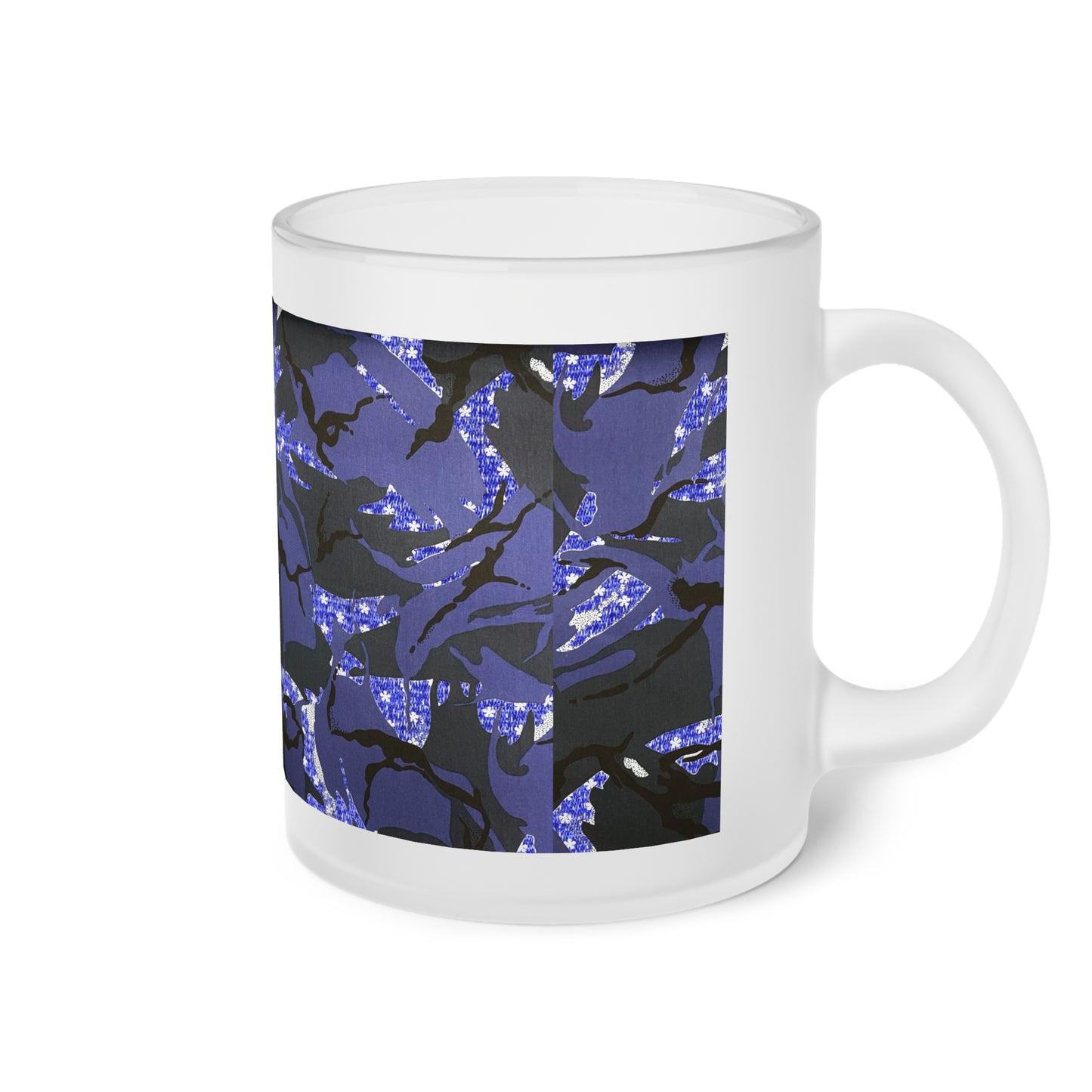 Frosted Glass Mug_ N Series SPW FGM PT2WW015_ Limited Edition product by WesternWaves