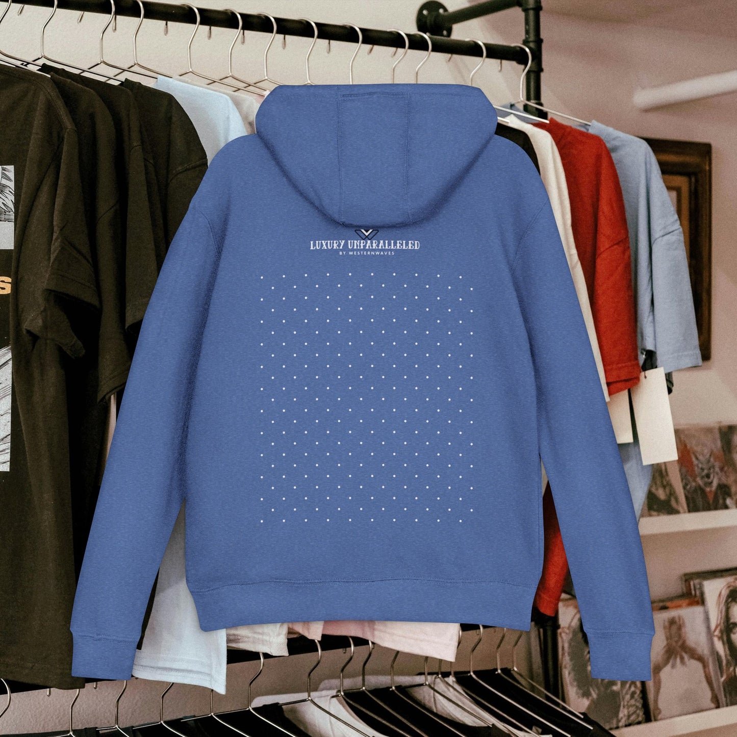 Unisex French Terry Hoodie_ 19 June 2025_ Limited Edition Cozy Casual Wear, Perfect for Hiking & Outdoors by WesternWaves: