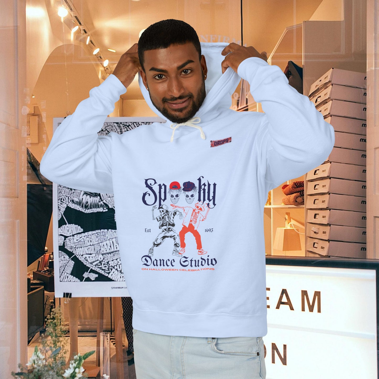 Unisex Lightweight Hooded Sweatshirt – N2 Series USLWHSS PT2WW003_ Limited Edition Crafted Comfort by WesternWaves: