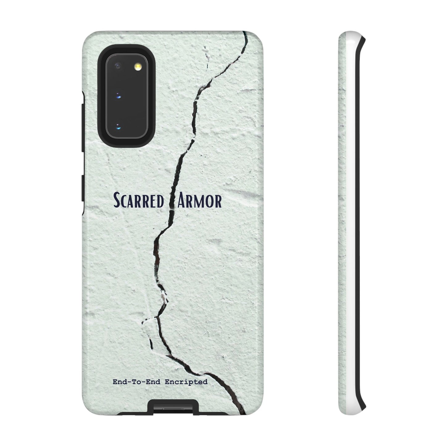 Tough Cases_ Samsung Galaxy Phone Case_ Series N8+ TCPCASE PT2WW003_ Limited Edition  Scarred Armor Design Samsung Galaxy Phone Cases by WesternWaves:
