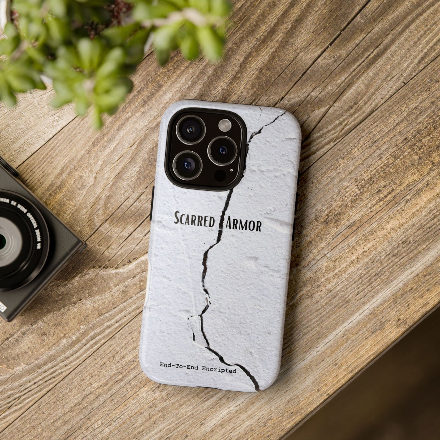 Tough iPhone Cases Phone Case_ Series N8+ TCPCASE PT2WW001_ Limited Edition  Scarred Armor Design iPhone Cases by WesternWaves: