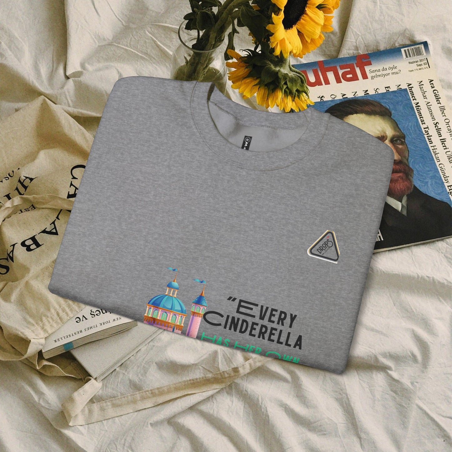 Unisex Heavy Blend™ Crewneck Sweatshirt_ N2 Series UHBCSS PT2WW007_ Limited Edition Pure Luxury  By WesternWaves: