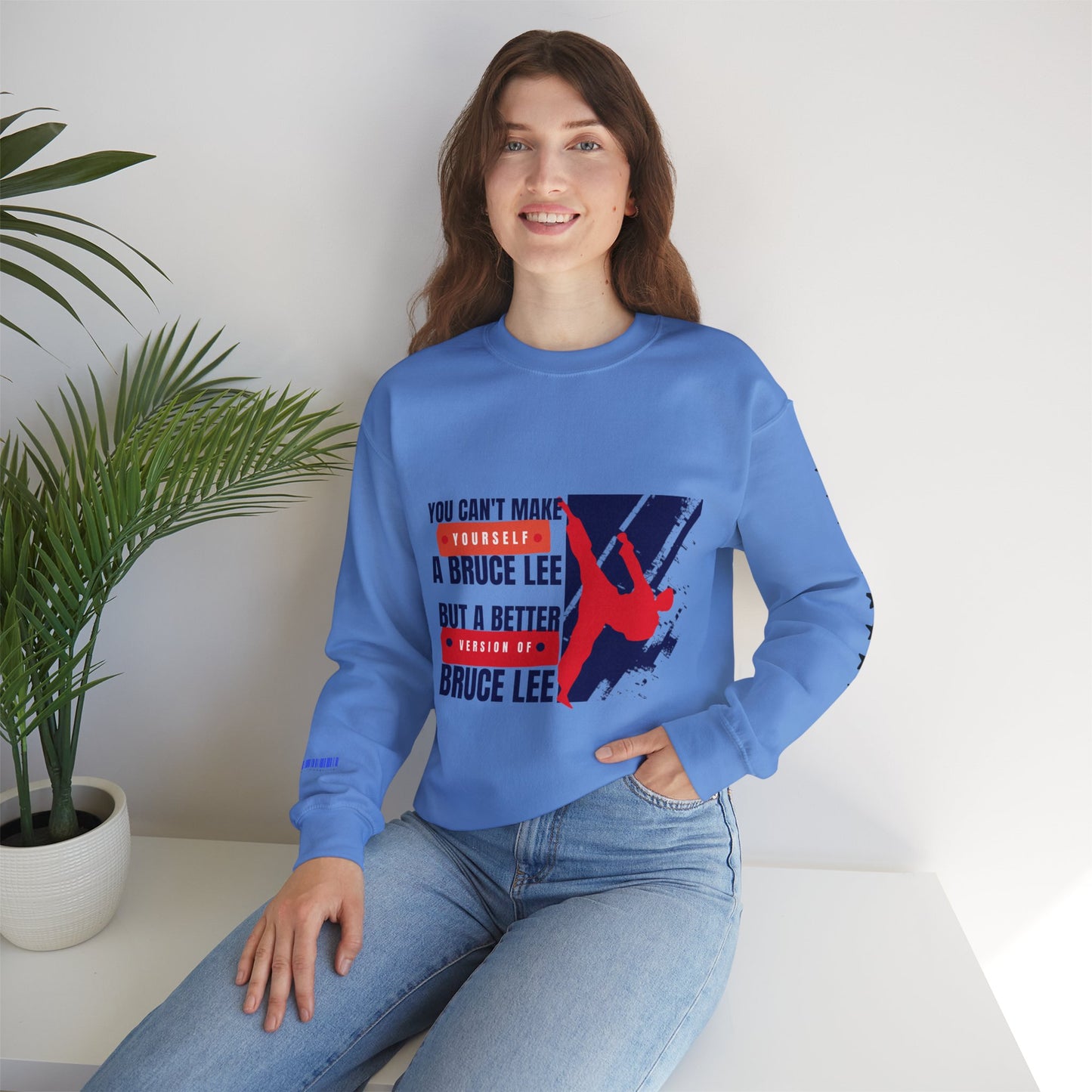 Unisex Heavy Blend™ Crewneck Sweatshirt_ N2 Sports Series SPW UHBCSS PT2WW010_ Limited Edition ‘Zeztz’ Brand Sports Elements by WesternWaves: