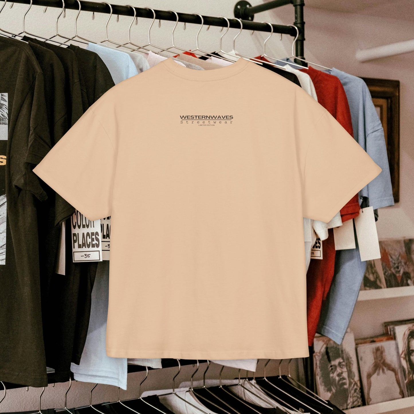 Unisex Ultra Heavy Cotton Box Tee_ Series N8+ USUHCBTEE PT2WW001_ 28 Sep 2025_ Limited Edition Casual Streetwear by WesternWaves: