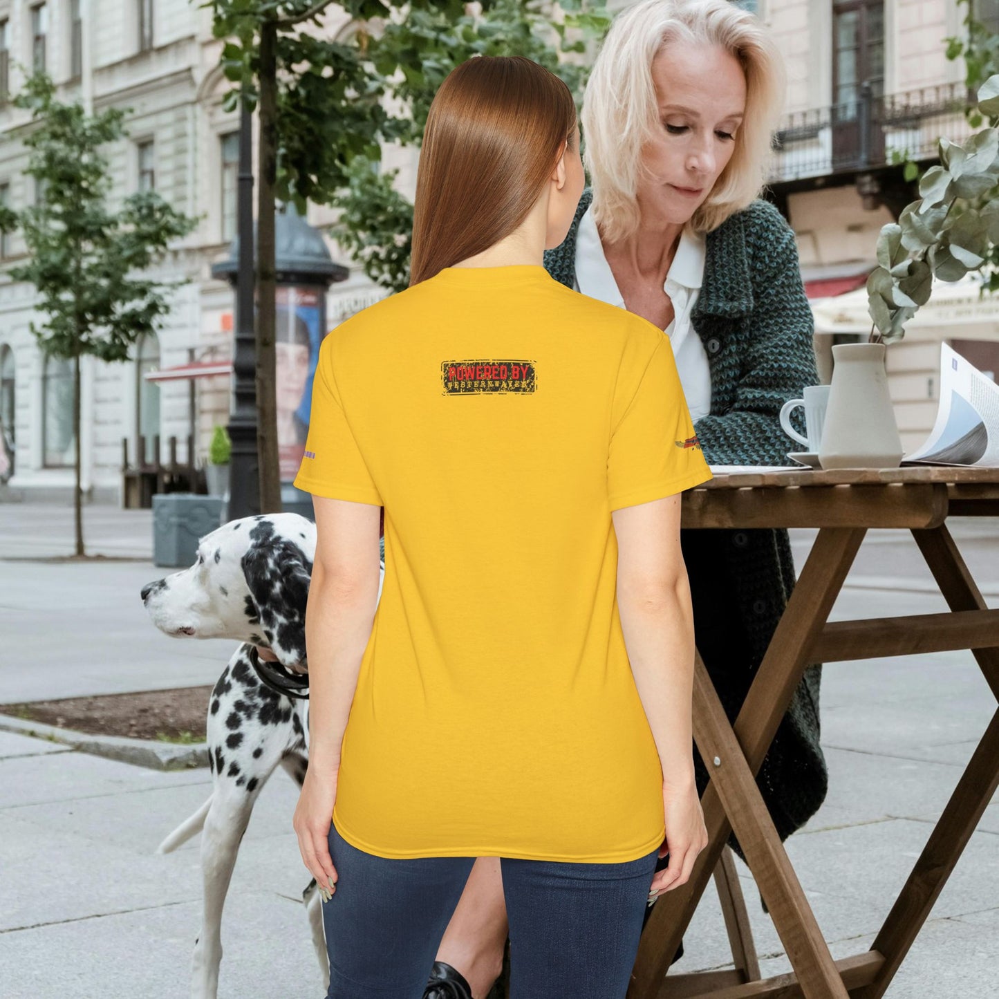 Unisex Ultra Cotton Tee_ Classic Comfort Unleashed_ N2  Series  USUCTEE PT2WW004_ Limited Edition Maximum Comfort & Style by WesternWaves: