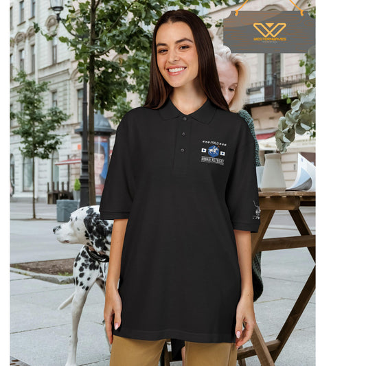 Unisex Polo Shirt_ Series N8+ USPS PT2WW001_ 11 Sep 2025_ Limited Edition Casual Wear by WesternWaves: