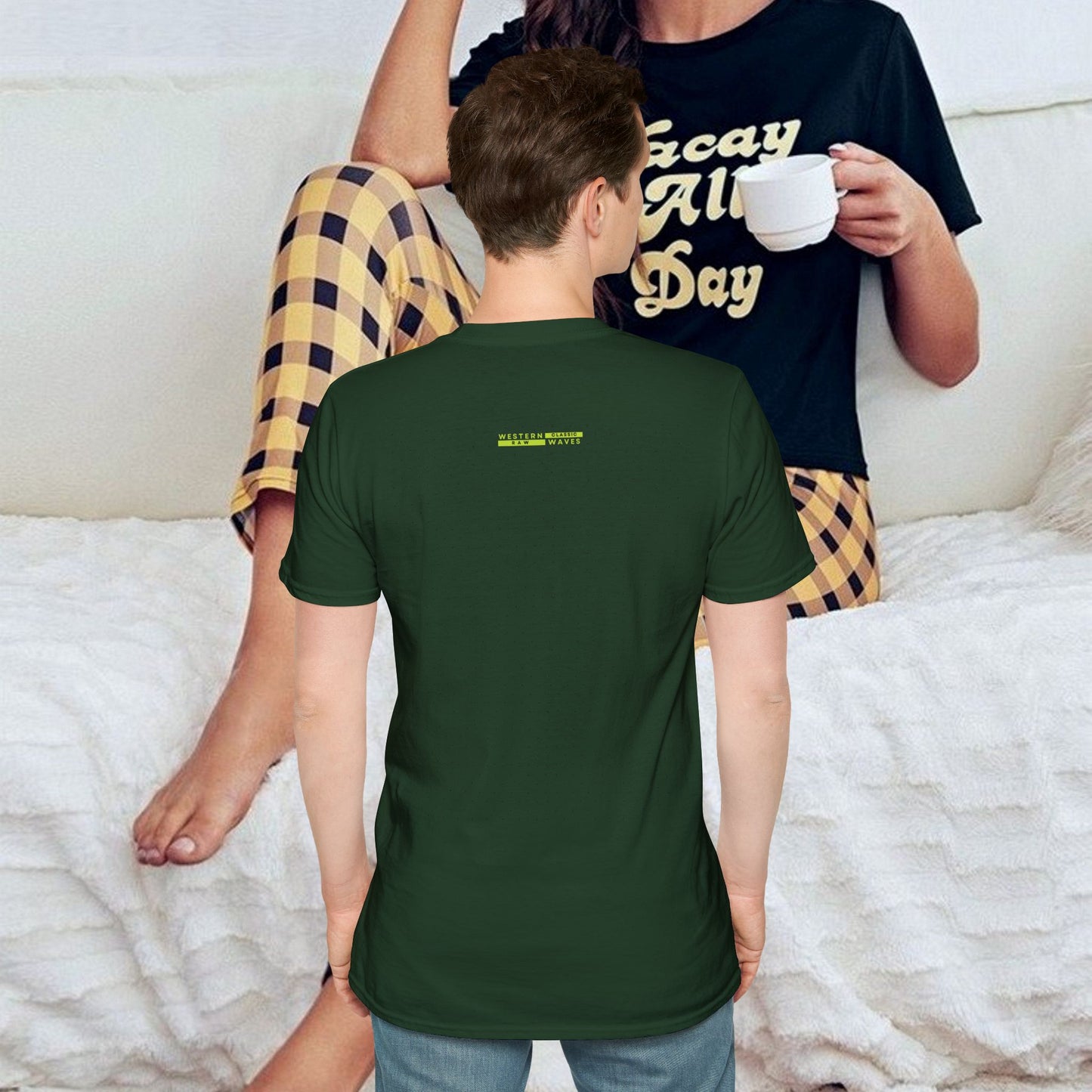 Unisex Softstyle T-Shirt_ N2* Series SPW USSTS FT2WW010_ Redefine Relaxation Limited Edition by WesternWaves: