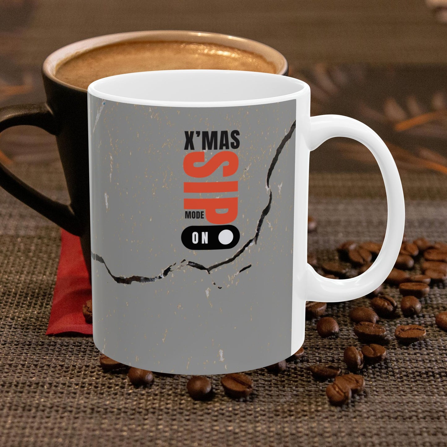 Ceramic Mug, (11oz, 15oz) _ N2 XMAS Series CMUG PT2WW001_ Limited Edition personalized touch by WesternWaves: