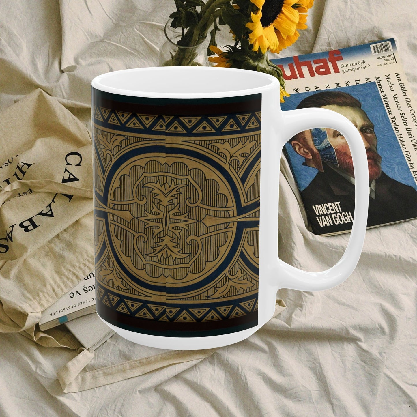 Ceramic Mug (11oz, 15oz)_ N2+ Series CM10OZ&15OZ PT2WW004_ Limited Edition by WesternWaves: