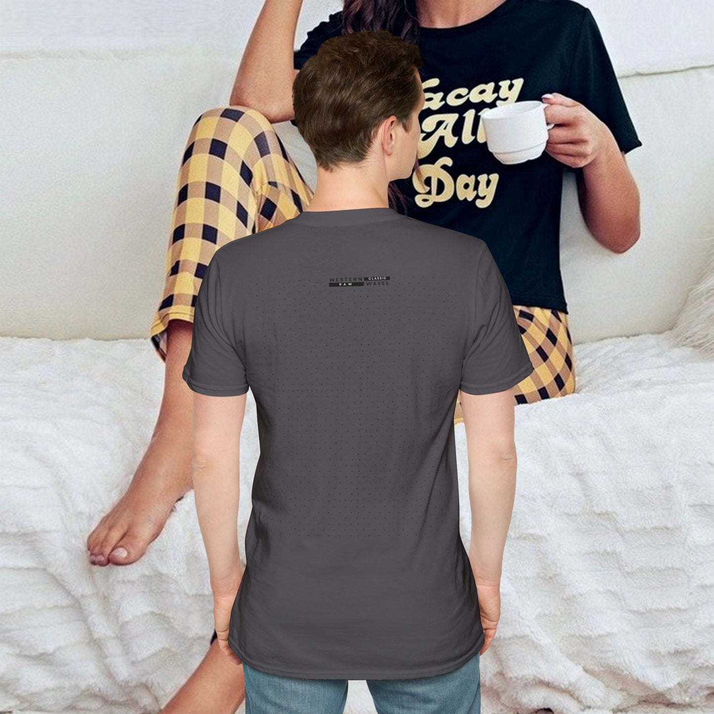 Unisex Softstyle T-Shirt_ N2* Series SPW USSTS FT2WW010_ Redefine Relaxation Limited Edition by WesternWaves: