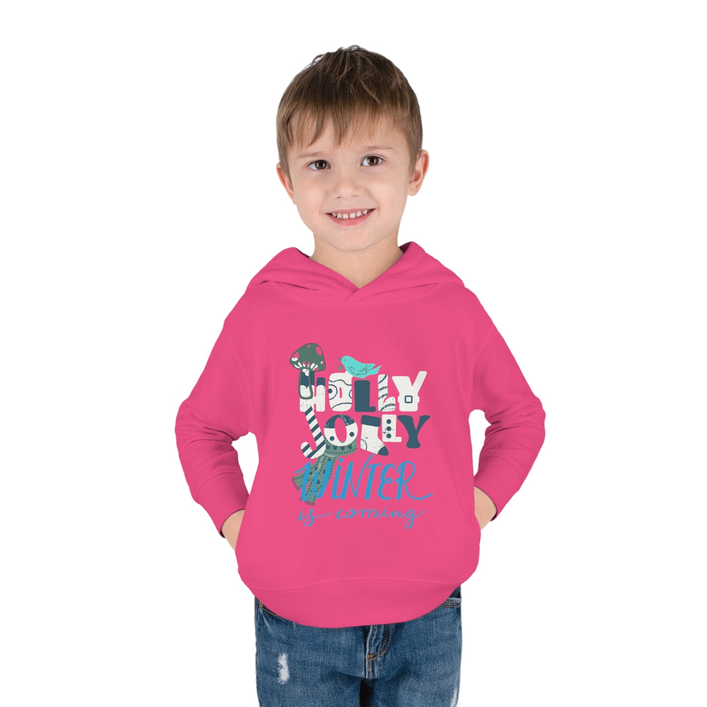 Toddler Pullover Fleece Hoodie – N2 Series SPW TPOFH PT2WW004_– Cozy, Durable & Personalized Limited Edition by WesternWaves: