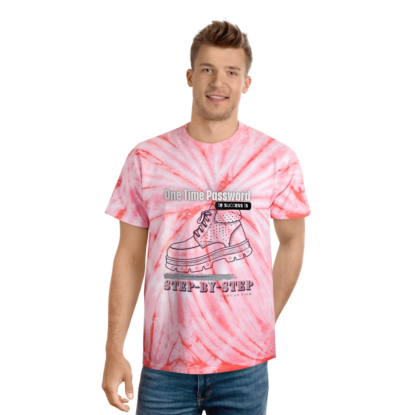 Tie-Dye Tee, Cyclone_ N2 Series SPW T&DTEE PT2WW001_ Retro Style Limited Edition by WesternWaves: