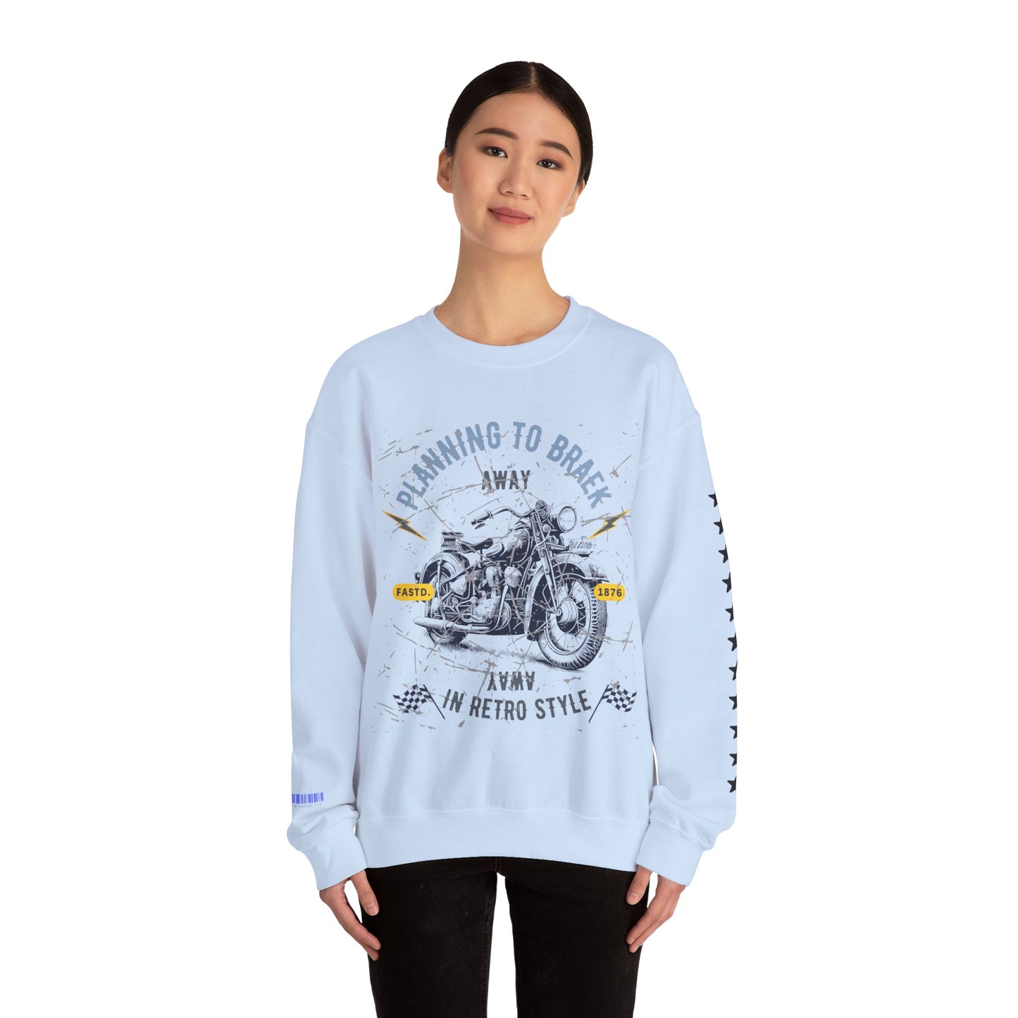 Unisex Heavy Blend™ Crewneck Sweatshirt_ N2 Series SPW UHBCSS PT2WW029_ Limited Edition Pure Luxury  By WesternWaves: