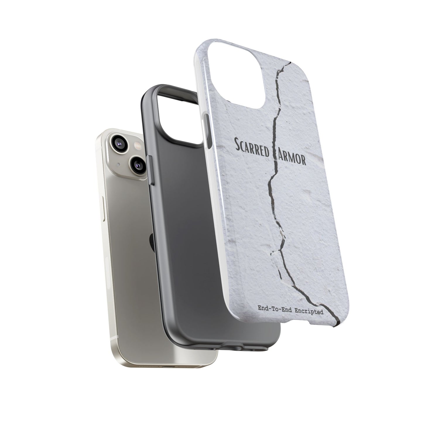 Tough iPhone Cases Phone Case_ Series N8+ TCPCASE PT2WW001_ Limited Edition  Scarred Armor Design iPhone Cases by WesternWaves: