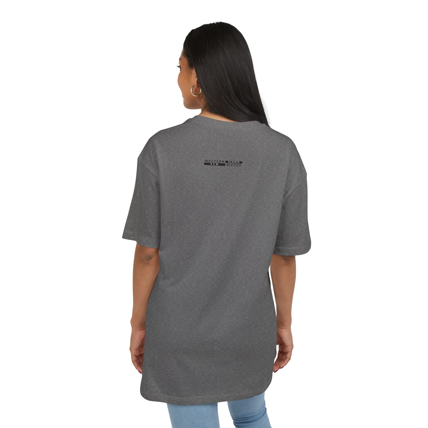 Unisex Oversized Tee_ N6+ Series USOSTEE PT2WW004_ Limited Edition by WesternWaves:
