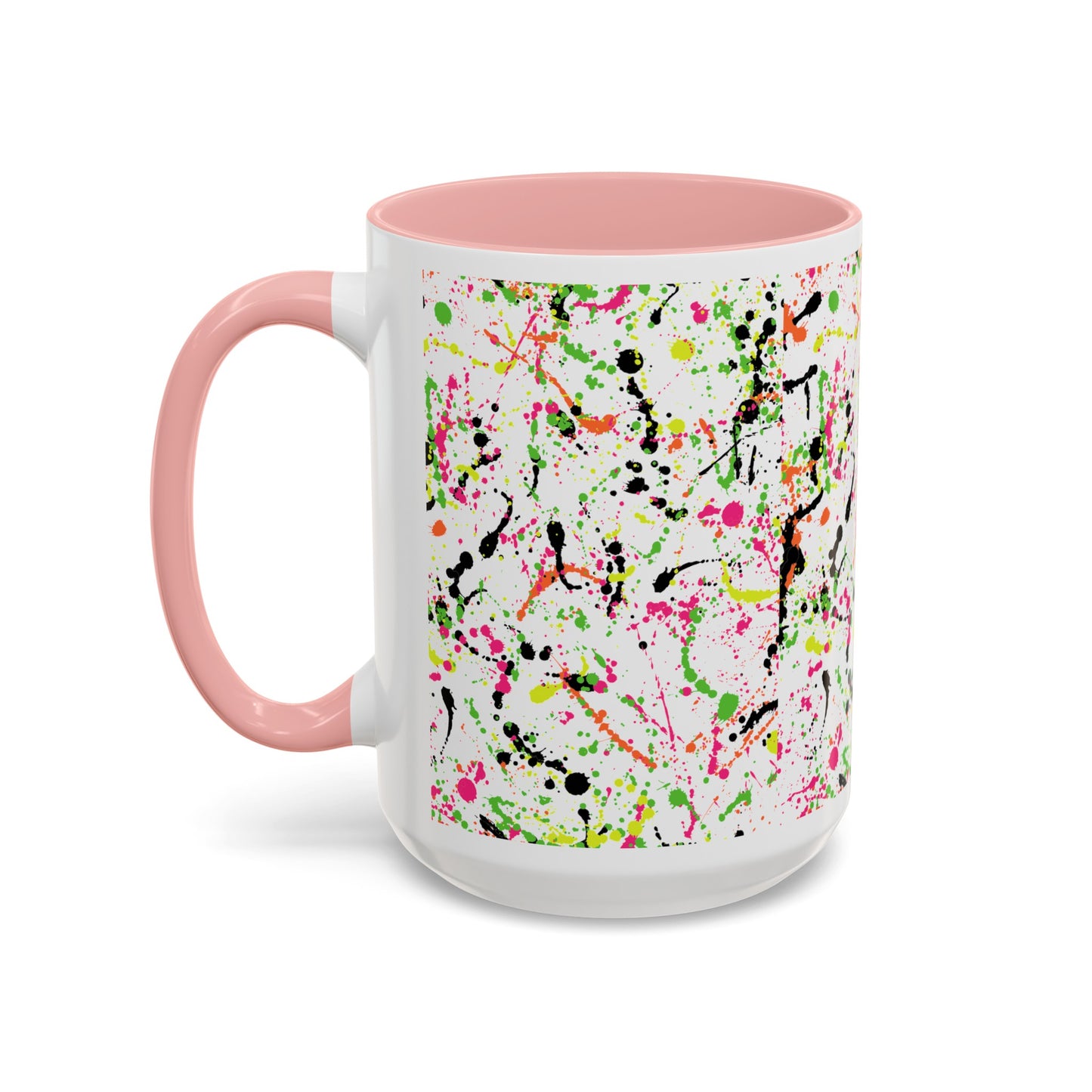 Accent Coffee Mug 11, 15oz_ N2 Series SPW ACM11OZ PT2WW0002_ Vibrant Limited Edition Design by WesternWawes: