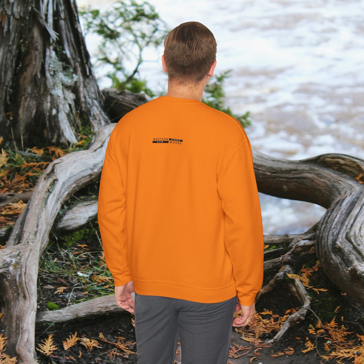 Unisex Heavy Blend™ Crewneck Sweatshirt_ N2 Series UHBCSS PT2WW007_ Limited Edition Pure Luxury  By WesternWaves: