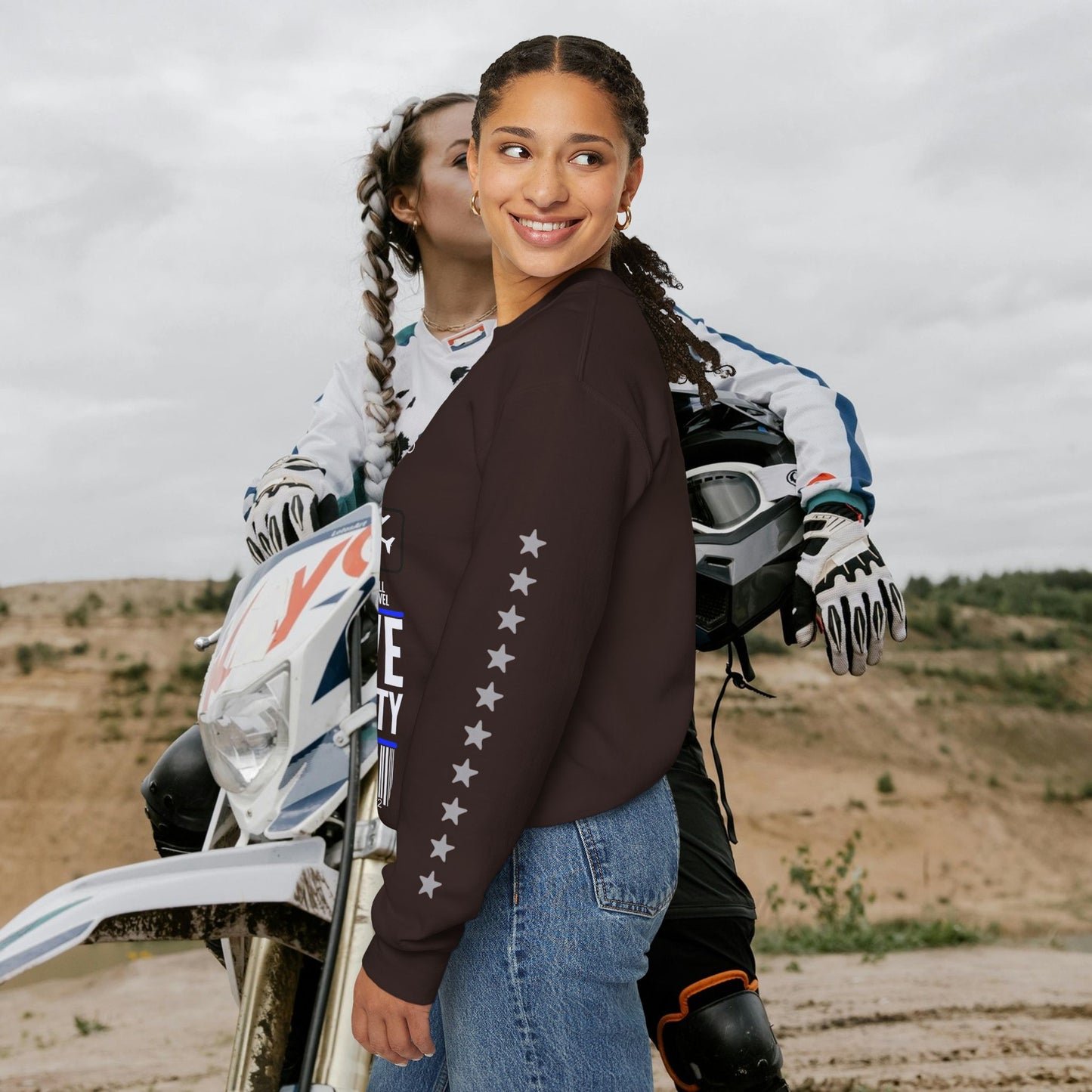 Unisex Heavy Blend™ Crewneck Sweatshirt_ N2 Sports Series UHBCSS PT2WW004_ Limited Edition 'DROPS' Brand  Sweatshirt by WesternWaves:
