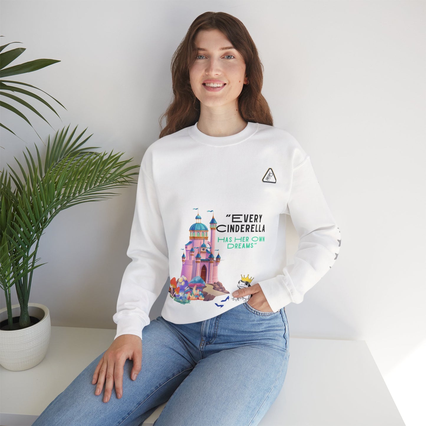 Unisex Heavy Blend™ Crewneck Sweatshirt_ N2 Series UHBCSS PT2WW007_ Limited Edition Pure Luxury  By WesternWaves: