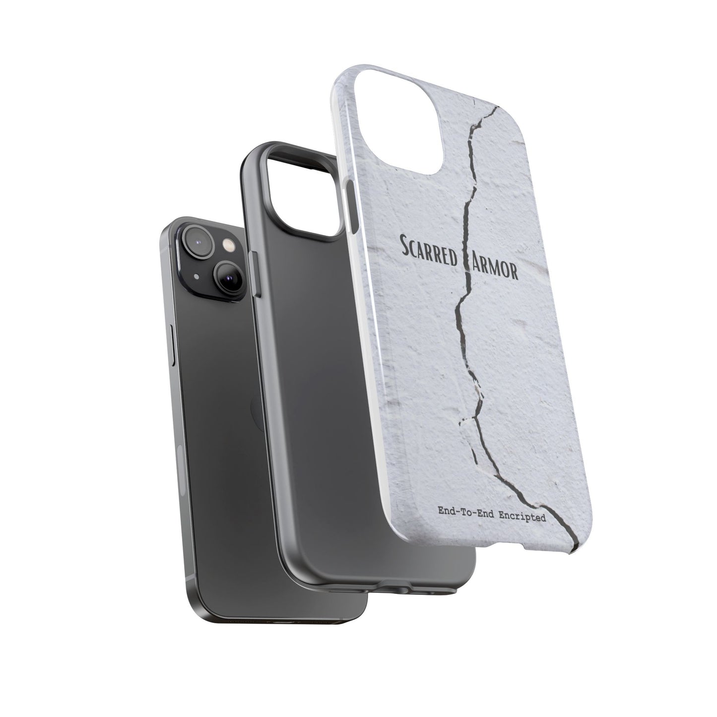 Tough iPhone Cases Phone Case_ Series N8+ TCPCASE PT2WW001_ Limited Edition  Scarred Armor Design iPhone Cases by WesternWaves: