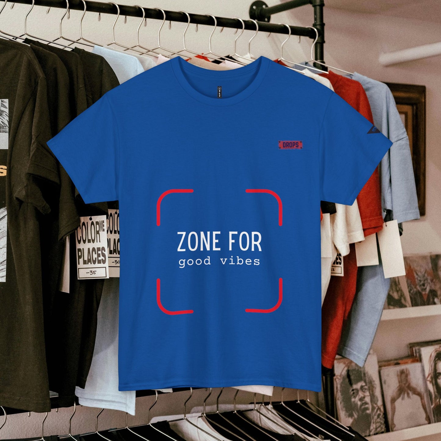 Unisex Heavy Cotton Tee_ 20 July 2025_ Limited Edition Unique Summer Wear_ by WesternWaves: