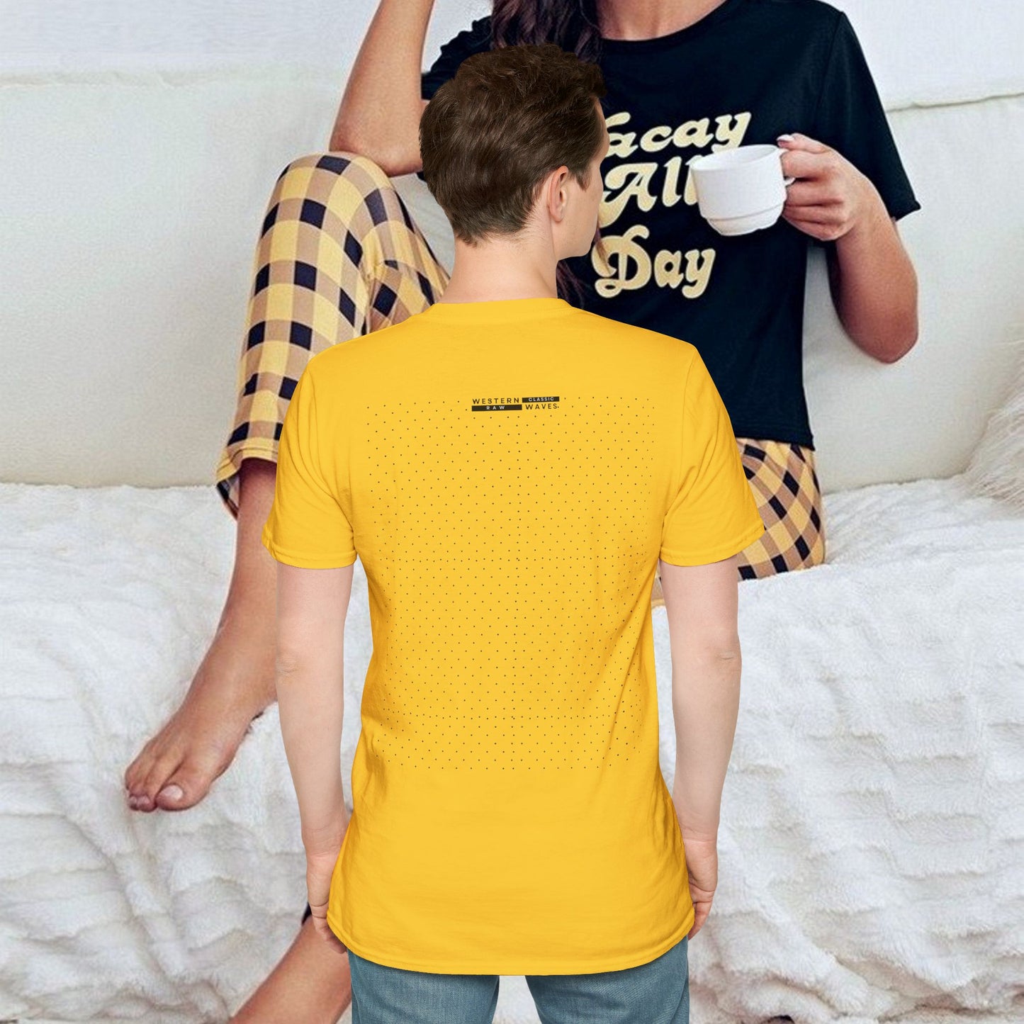 Unisex Softstyle T-Shirt_ N2* Series SPW USSTS FT2WW010_ Redefine Relaxation Limited Edition by WesternWaves: