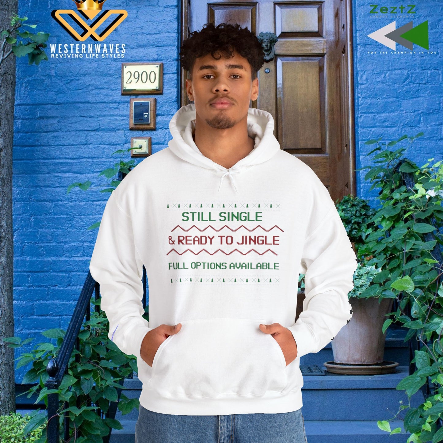 Unisex Heavy Blend™ Hooded Sweatshirt_ N2 Series SPW USHBHSS PT2WW007_Limited Edition Pinnacle of Comfort & Style by WesternWaves: