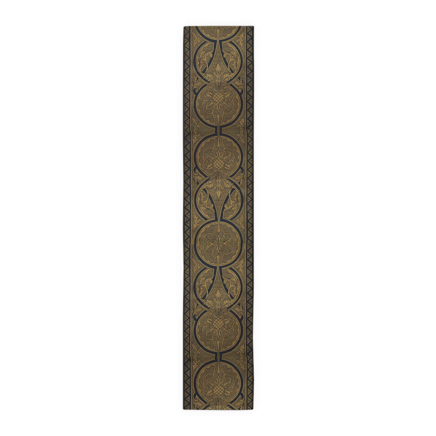 Table Runner (Cotton, Poly)_ Elegant Vintage-Inspired Table Runner for Stylish Dining_ N7+ Series TRUNNER PT2WW003_ Limited Edition by WesternWaves_