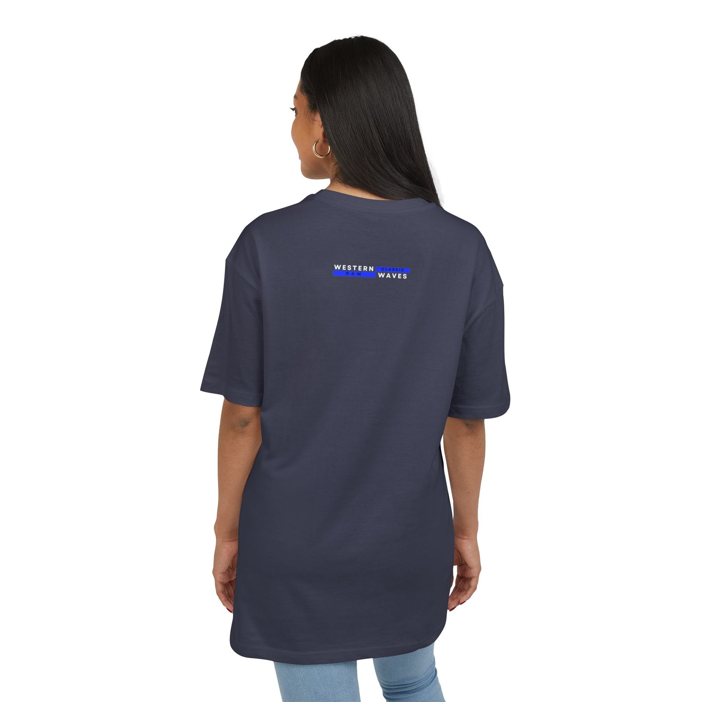 Unisex Oversized Tee_ N6+ Series USOSTEE PT2WW004_ Limited Edition by WesternWaves: