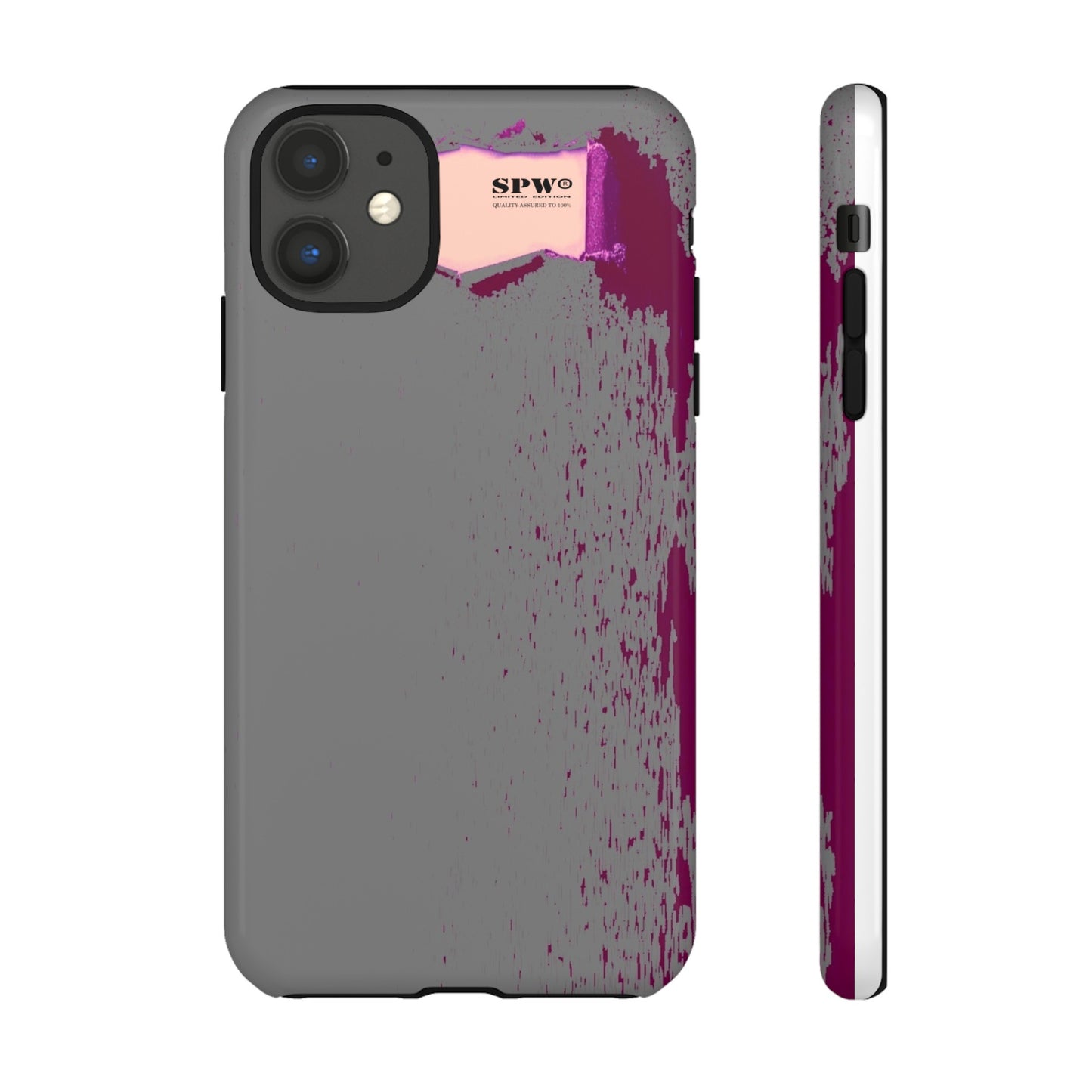 Tough Phone Cases(Matte Finish)_ iPhone models, including 7, 8, X, 11, 12, 13, 14, 15 & many more_NSeries SPW TPCiP PT2WW003_ WesternWawes Limited Edition