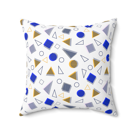 Spun Polyester Square Pillow_ N3+ Series SPSP PT2WW003_ Personalized Limited Edition