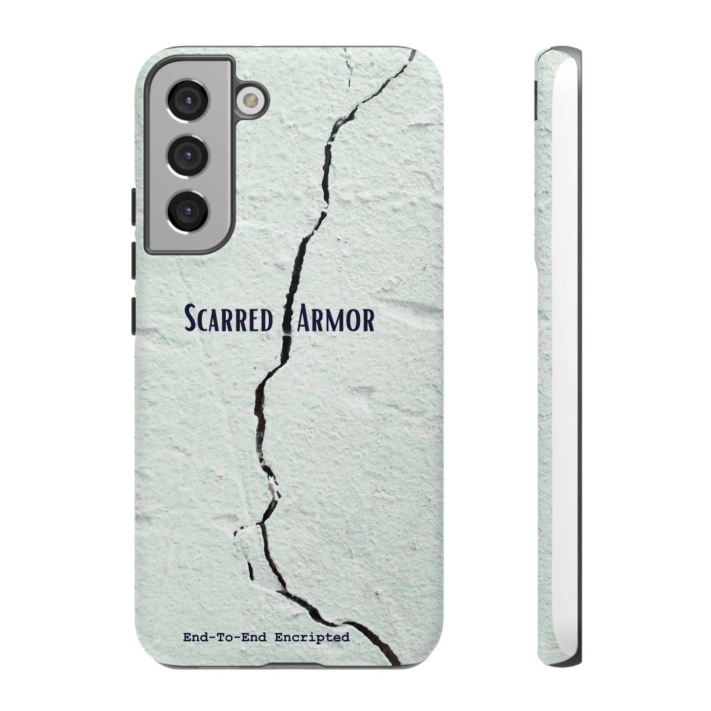 Tough Cases_ Samsung Galaxy Phone Case_ Series N8+ TCPCASE PT2WW003_ Limited Edition  Scarred Armor Design Samsung Galaxy Phone Cases by WesternWaves: