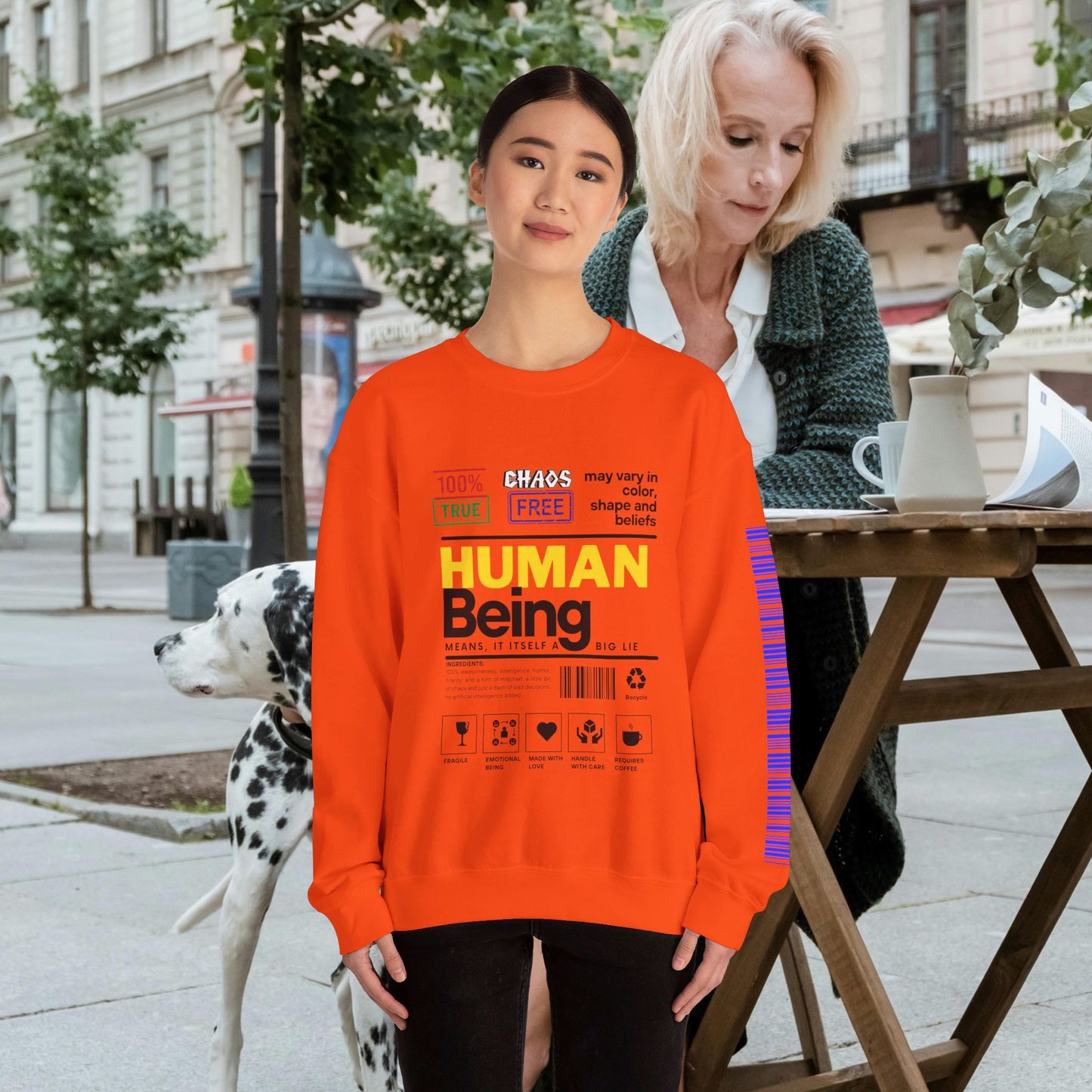 Unisex Heavy Blend™ Crewneck Sweatshirt_ N2 Series SPW UHBCSS PT2WW018_ Limited Edition Pure Luxury  By WesternWaves: