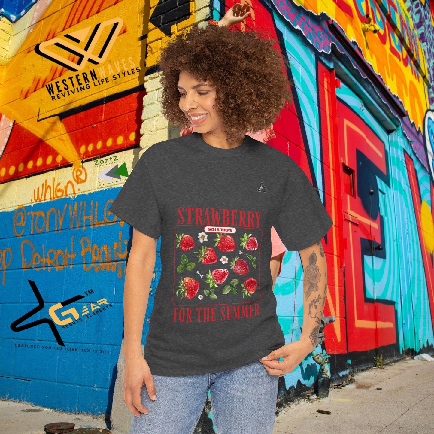 Unisex Heavy Cotton Tee_ N6* Series USHCTEE PT2WW004_ Limited Edition by WesternWaves_
