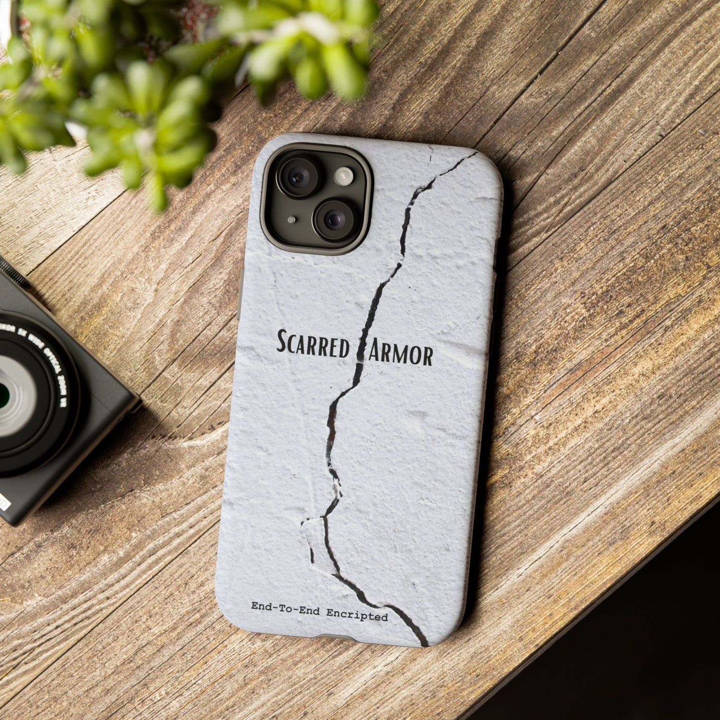 Tough iPhone Cases Phone Case_ Series N8+ TCPCASE PT2WW001_ Limited Edition  Scarred Armor Design iPhone Cases by WesternWaves: