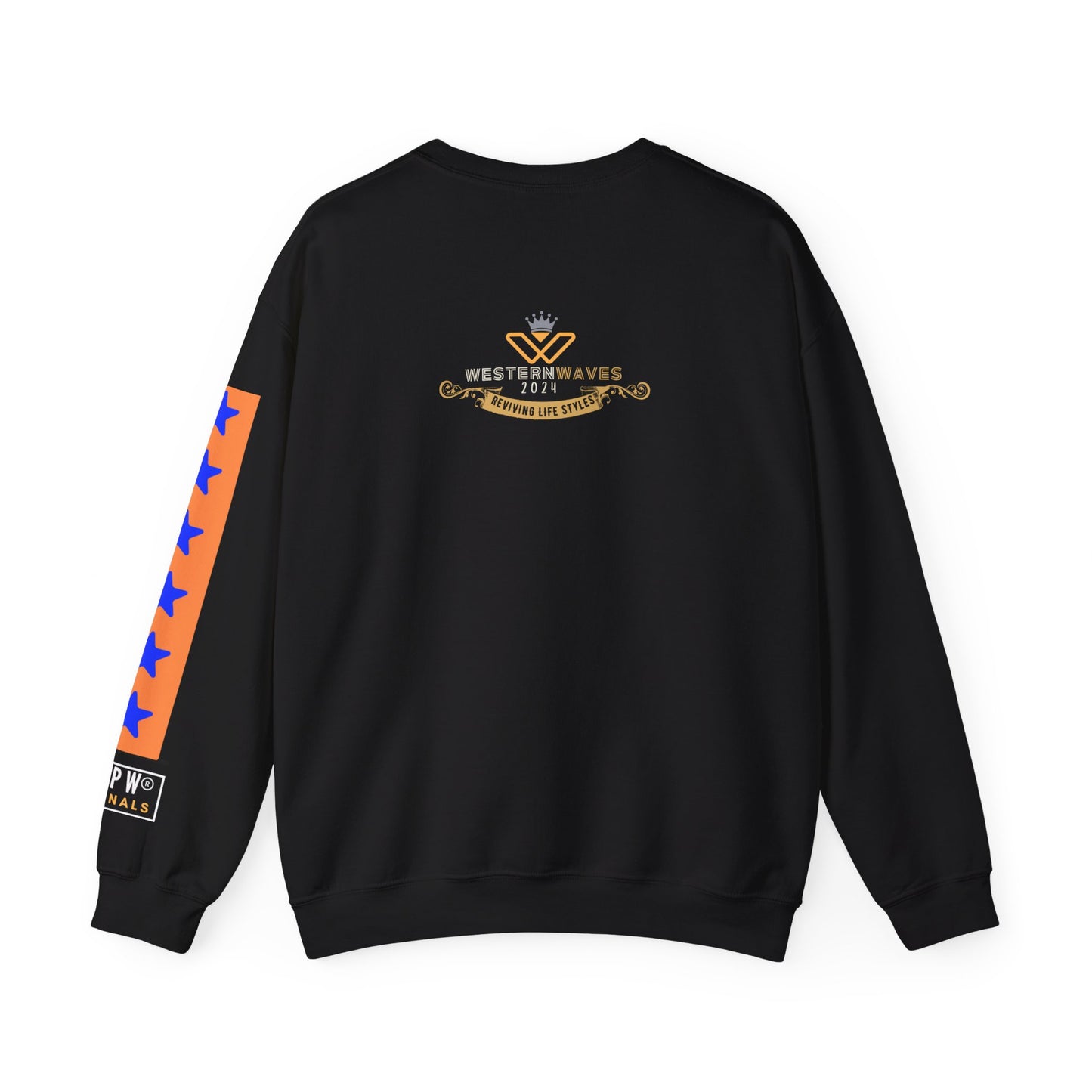 Unisex Heavy Blend™ Crewneck Sweatshirt_ N2 Series SPW UHBCSS PT2WW011_ Limited Edition Pure Luxury  By WesternWaves: