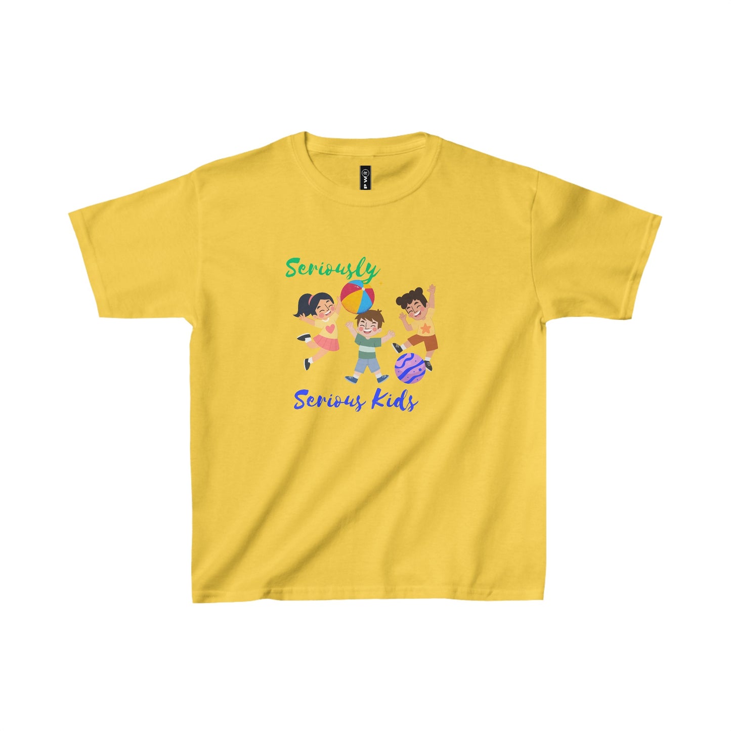 Kids Heavy Cotton™ Tee_ N2 Series SPW KHCT PT2WW001_Limited Edition Durable Comfort for Every Adventure by WesternWaves: