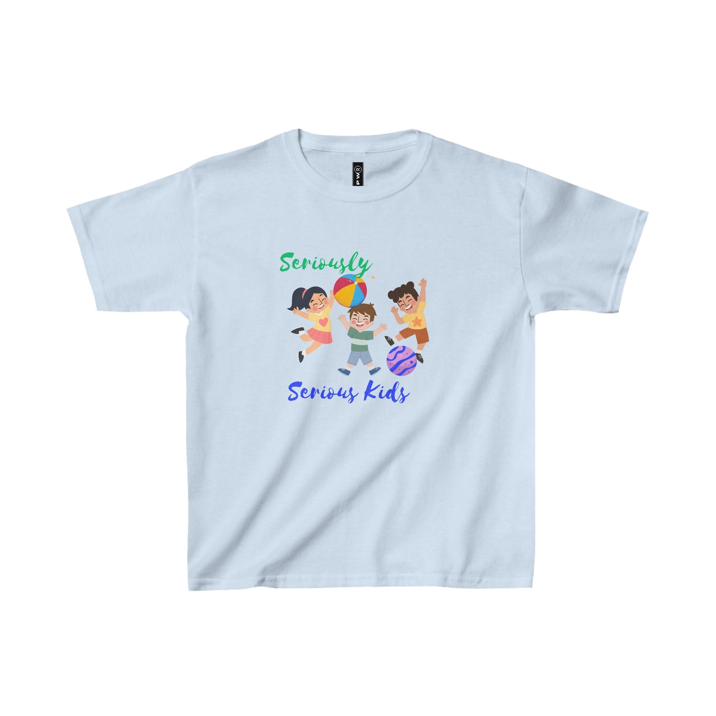 Kids Heavy Cotton™ Tee_ N2 Series SPW KHCT PT2WW001_Limited Edition Durable Comfort for Every Adventure by WesternWaves: